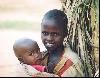 Samburu jonge moeder